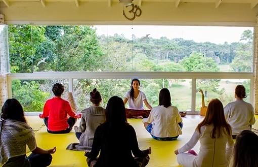 chakra do coração sala de prática